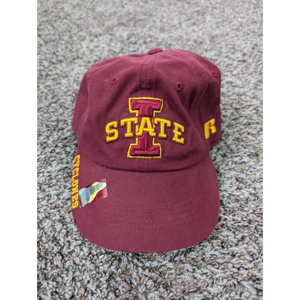 Iowa State Cyclones Russell Athletic Strapback Cap Hat Adult Adjustable